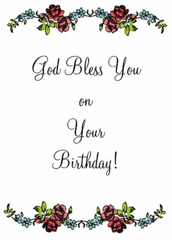 have a happy and blessed birthday