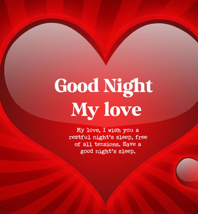 good night quotes for my love