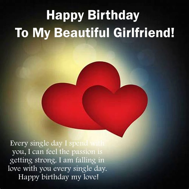 happy birthday to my girlfriend