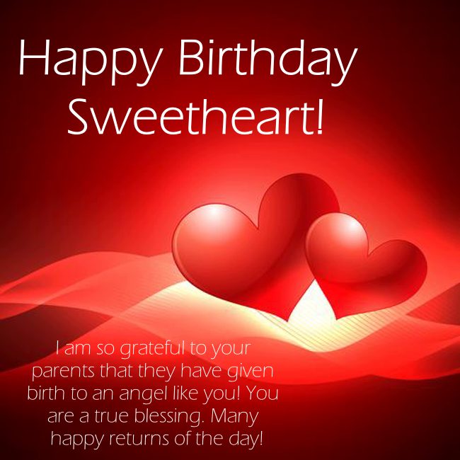 happy birthday wish for girlfriend