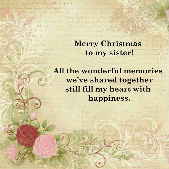 inspirational christmas messages for sisters