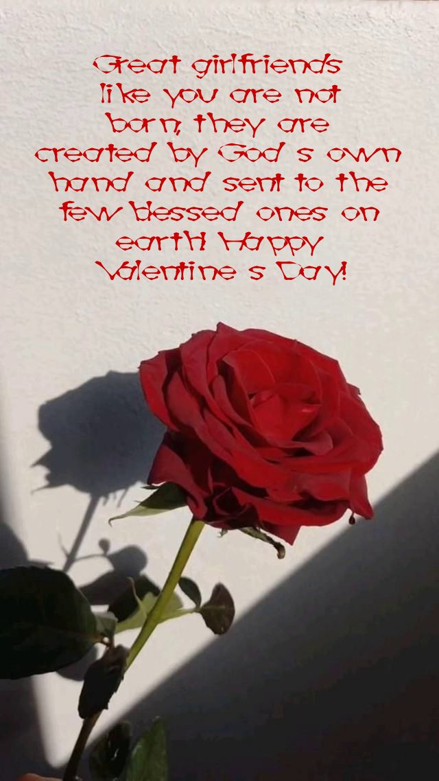happy valentine long distance messages for girlfriend with images | valentine's day for girlfriend, flirty valentines day quotes, sweet valentine messages for her