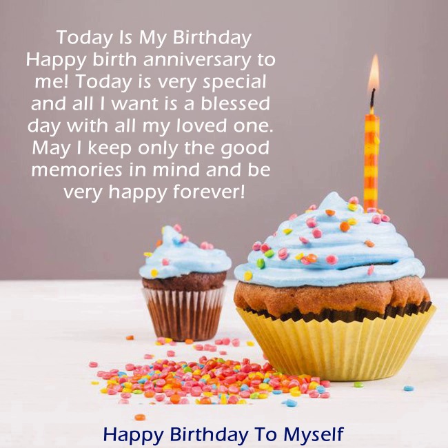 birthday wishes for myself