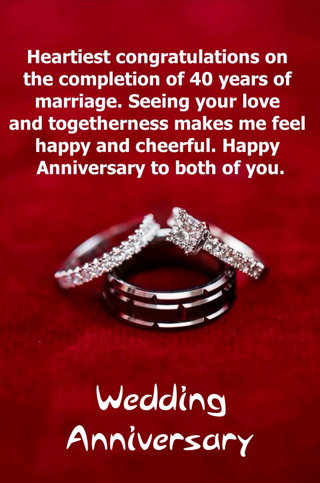 congratulations on your th wedding anniversary