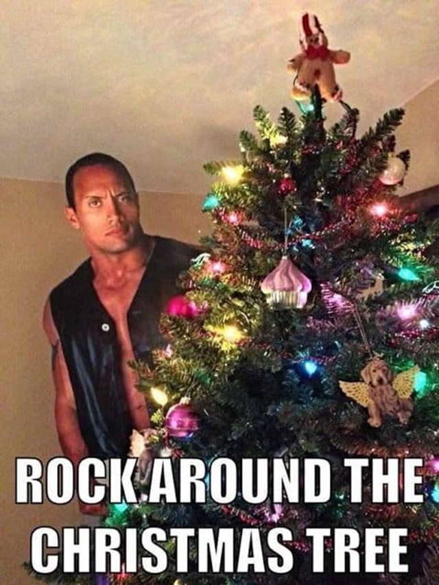 rock around the christmas tree funny meme Funny Merry Christmas Memes And Xmas Merry Funny Images