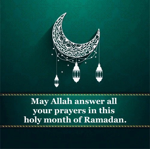 ramadan mubarak to all my family member