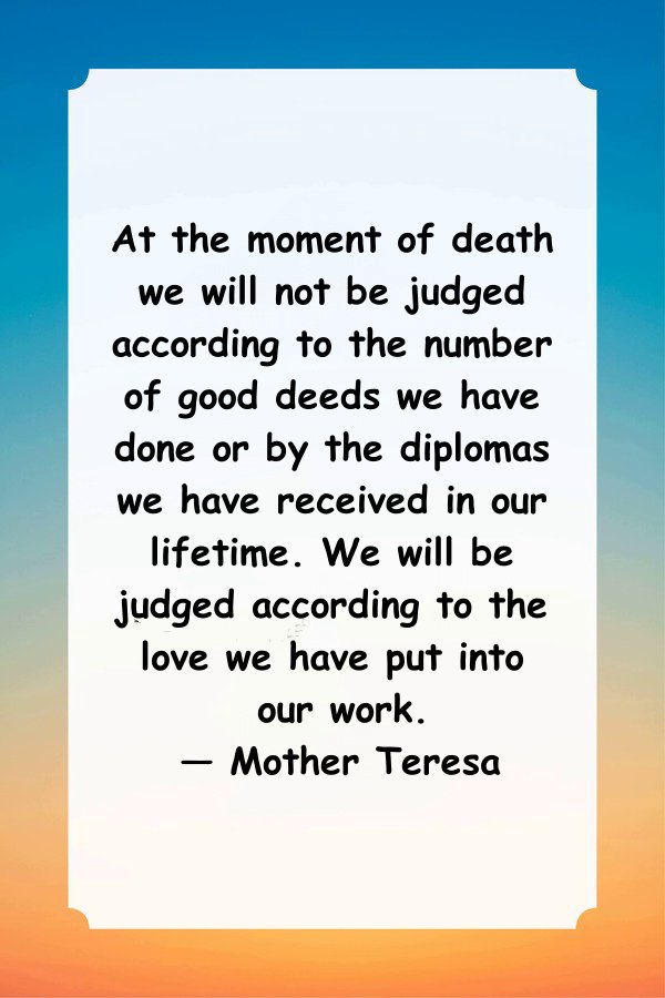 unconditional love mother teresa quotes and peace mother teresa quotes