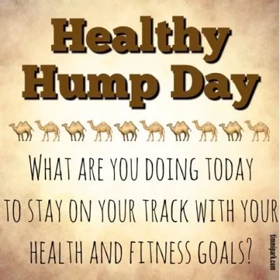 Hump day workout meme