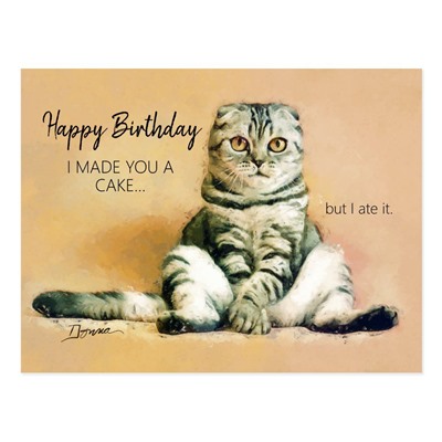 Best Cute Happy Birthday Cat Memes